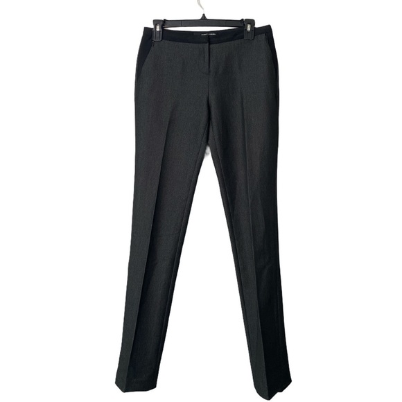Amanda & Chelsea Dark Grey Slim Leg Dress Pant - Picture 1 of 4